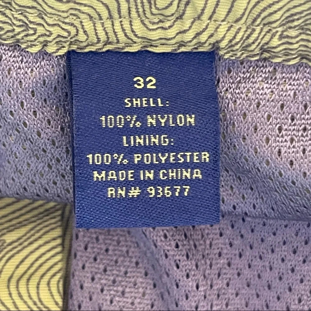 ST JHON’S BAY Green Shorts Men size 32 swim or land - Picture 10 of 13